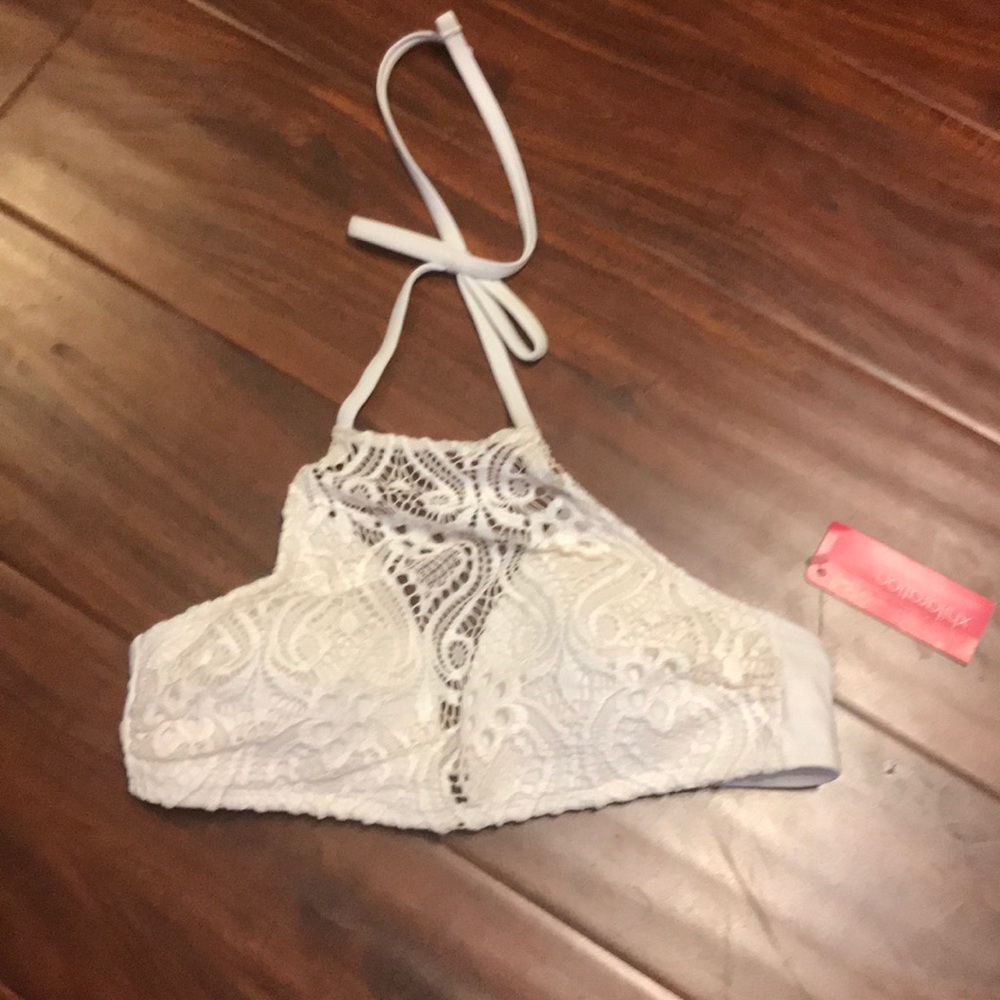 White bikini top from Target - new with tags!
